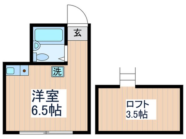 ベルビー関町の物件間取画像